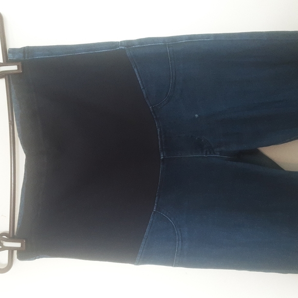 Uniqlo Maternity Skinny Blue Jeans Sz S - Picture 4 of 7